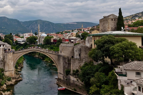From Sarajevo: Mostar, Blagaj, Konjic & Kravica Waterfalls Private Tour with Flexible itinerary