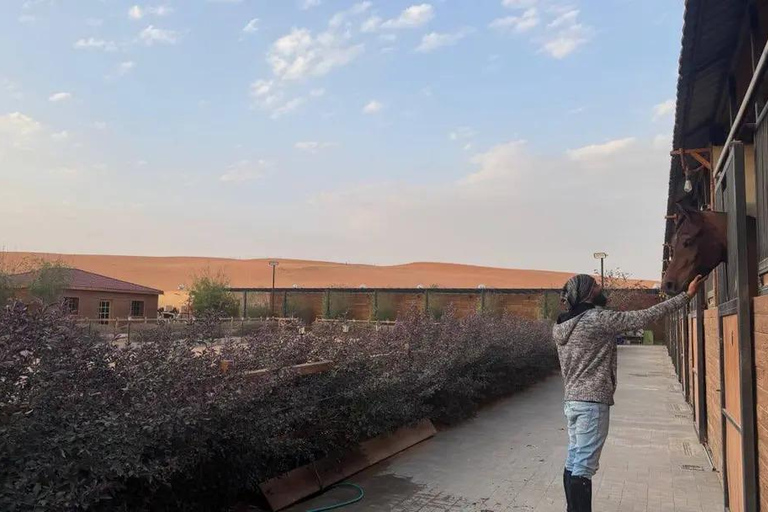 Riyadh: Guided Horseback Riding Tour with photography & Tea Price per person including transportation