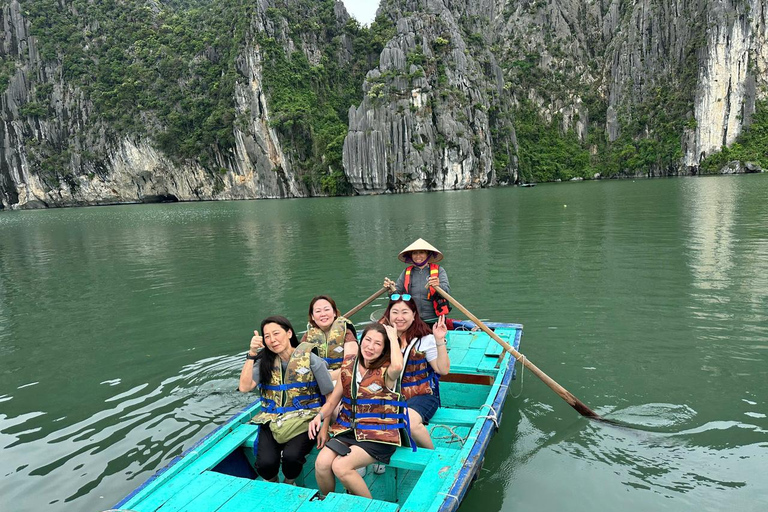 From Hanoi: Ha Long Bay Private Charter VIP Cruise| Luxury Sharing Transfer + Premium Day Cruise (Non-Charter)