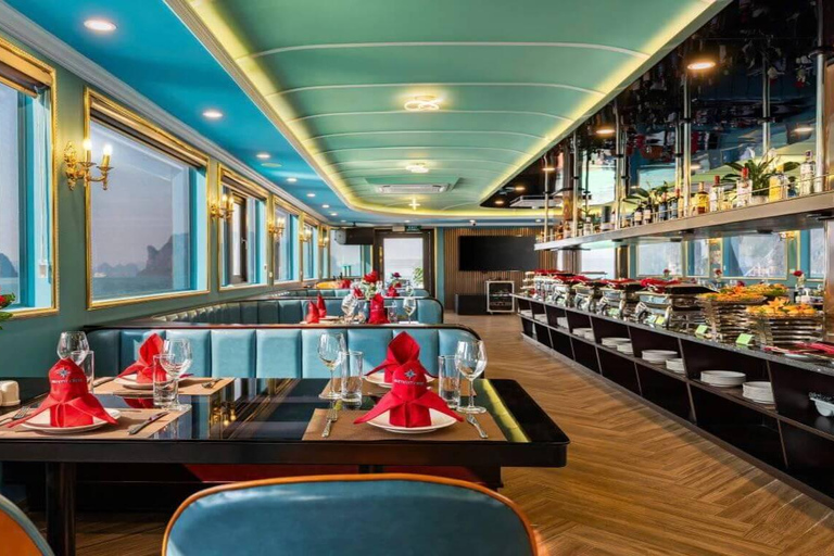 5-Star Ha Long Day Cruise with Jacuzzi, Lunch & Free Drink Day Cruise With Meal