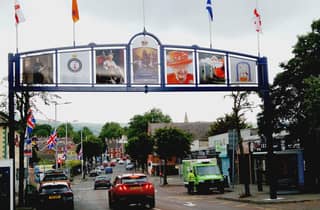 Rundgang durch die Unruhen in Belfast