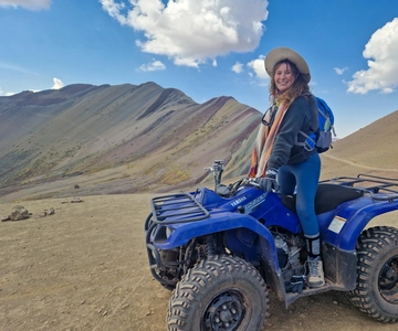 Rainbow Mountain no Senderismo Esfuerzo Cero con ATV's