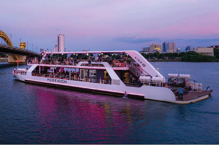 Da Nang/Hoi An: Luxury Dinner Cruise & Shows with Transfer Hotel Pickup from Danang: Combo Tickets + Set Menu