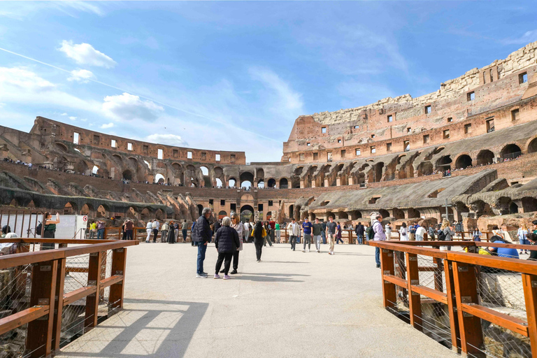 Rome: Colosseum, Roman Forum & Palatine Hill Tour Guided Tour in French