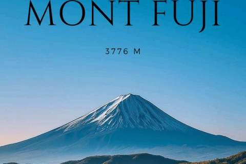 From Tokyo Mount Fuji Private Customizable Tour with Guide