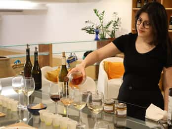 Giardini Naxos, Taormina: Wein- und Ölverkostung am Ätna