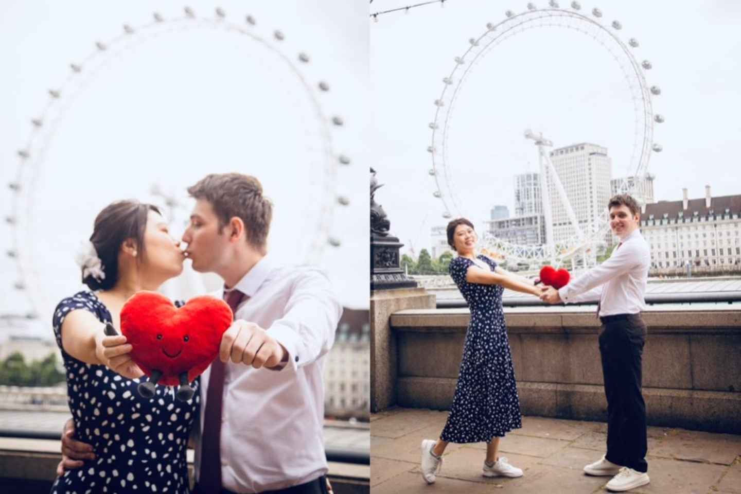 London: Private Couples Photography Session with Landmarks