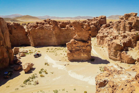 Circuit de 3 jours à Uyuni : Tout compris avec chambres privées