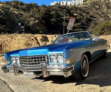 Upptäck LA i en Cadillac Eldorado cabriolet från 1973