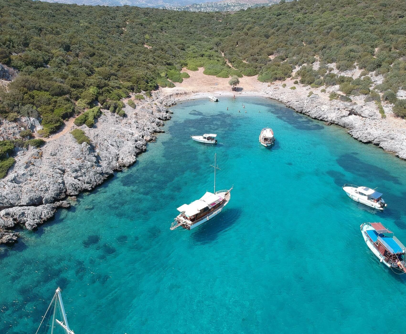 Kas: Kreuzfahrt zur versunkenen Stadt Kekova mit 5 Buchten, Kaleköy und Mittagessen