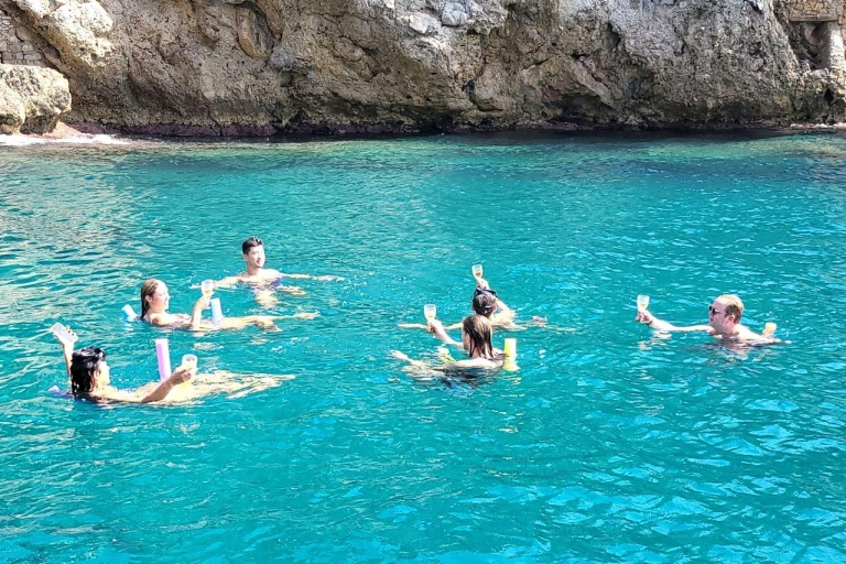 Boottocht gemengde groep, zwemmen snorkelen Nice Villefranche