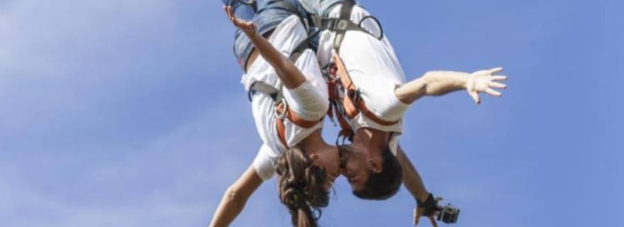 Lloret de Mar : saut à l'élastique en tandem