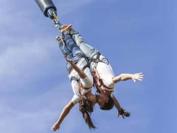 Lloret de Mar: Salto en bungee tándem