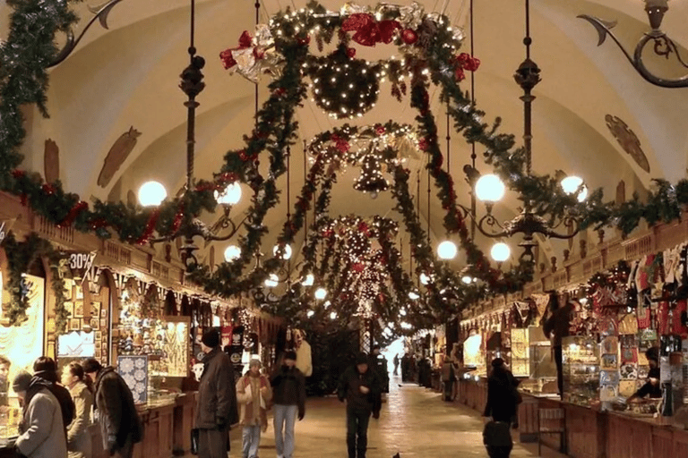 Cracovia: Mercatino di Natale e tour a piedi della cittàCracovia: Tour a piedi dei mercatini di Natale e dei monumenti della città