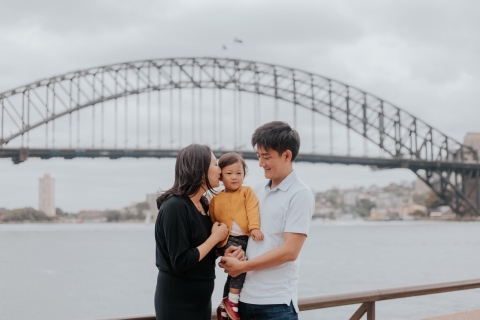 Sydney: Viaje personal y fotógrafo de vacacionesFly-by - 1 hora y 30 fotos y 1-2 Ubicaciones