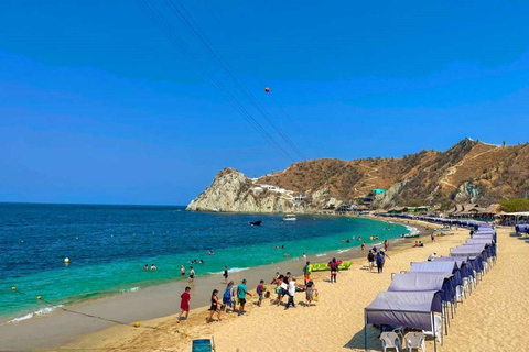 Santa Marta: Playa Blanca Boat Trip with Lunch Options White Beach and Aquarium with English-speaking Guide