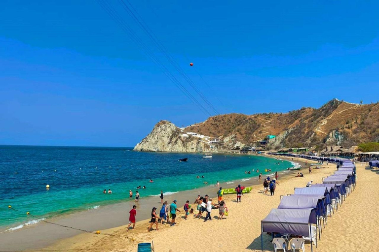 Santa Marta: Playa Blanca Boat Trip with Lunch Options White Beach and Aquarium with English-speaking Guide