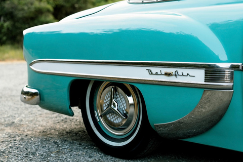 Monterey & Big Sur: 1954 Chevy Bel Air Convertible Rental