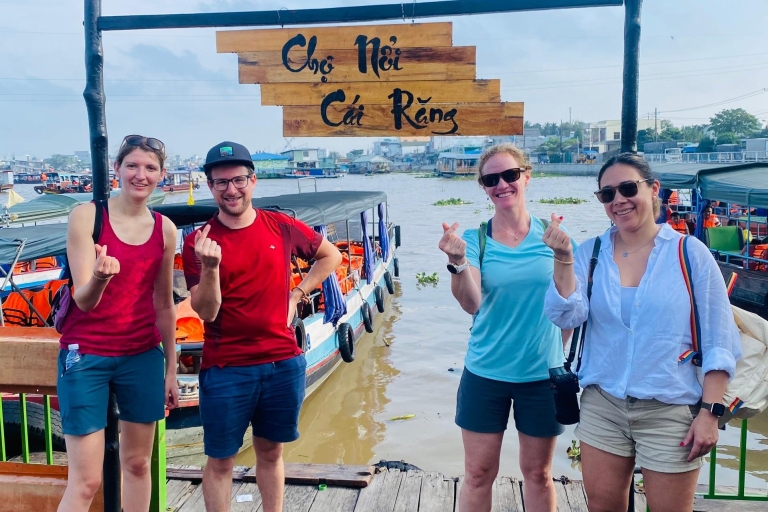 Z Ho Chi Minh City: 2-dniowa wycieczka po pływających rynkach