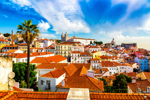 Lissabon: stadsvandring historia och alfama 90 min med tuktuk