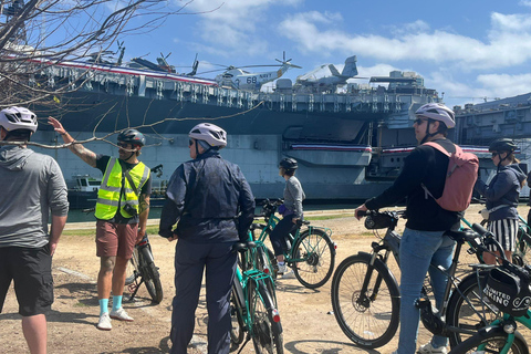 Privat två och en halv timmes tur med elcykel i San Diego