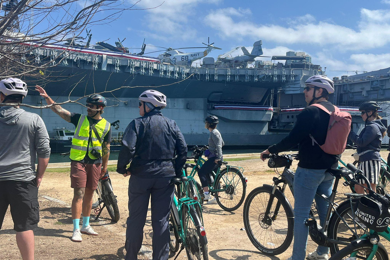 Passeio particular de bicicleta elétrica de duas horas e meia em San DiegoExcursão privada de bicicleta elétrica de duas horas e meia em San Diego