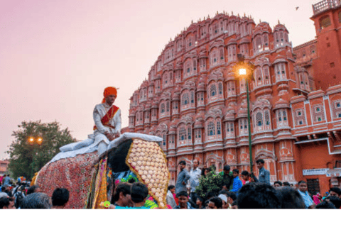 Jaipur: Half-Day Guided E-Rickshaw Tour with Female Driver