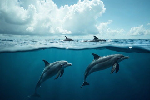 Plongée dans le lagon d&#039;El Gouna et plongée avec les dauphins, avec déjeuner