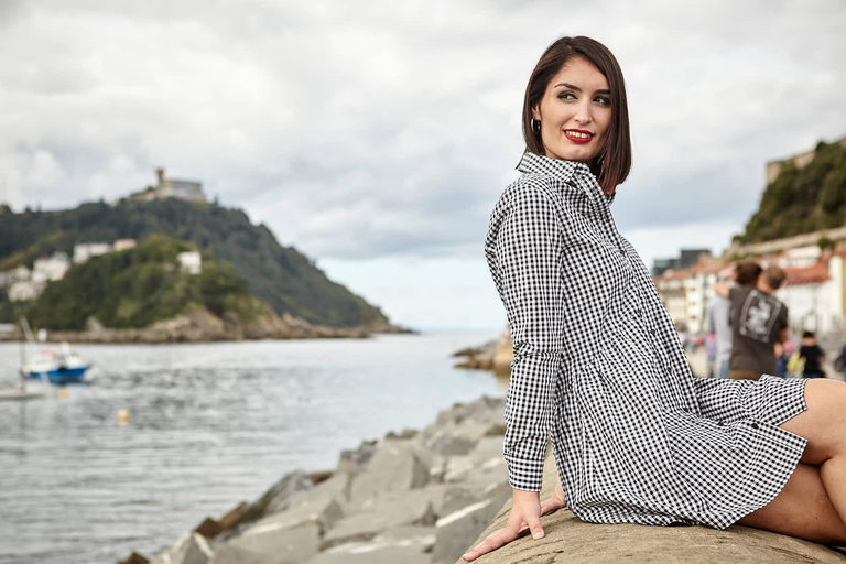 Professionele fotoshoot tijdens een bezoek aan San SebastiánProfessionele fotoshoot in San Sebastián (Pivate tour)