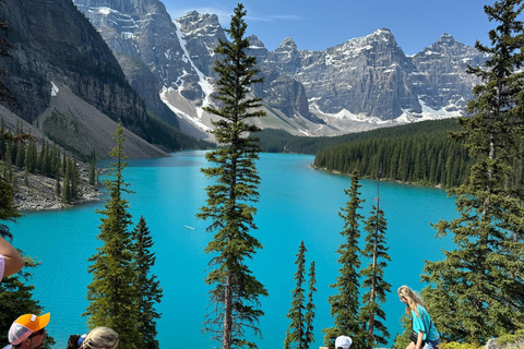 Wycieczka autobusowa do Moraine Lake, Lake Louise i Banff