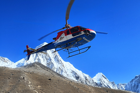 Excursion en hélicoptère au camp de base de l&#039;Everest