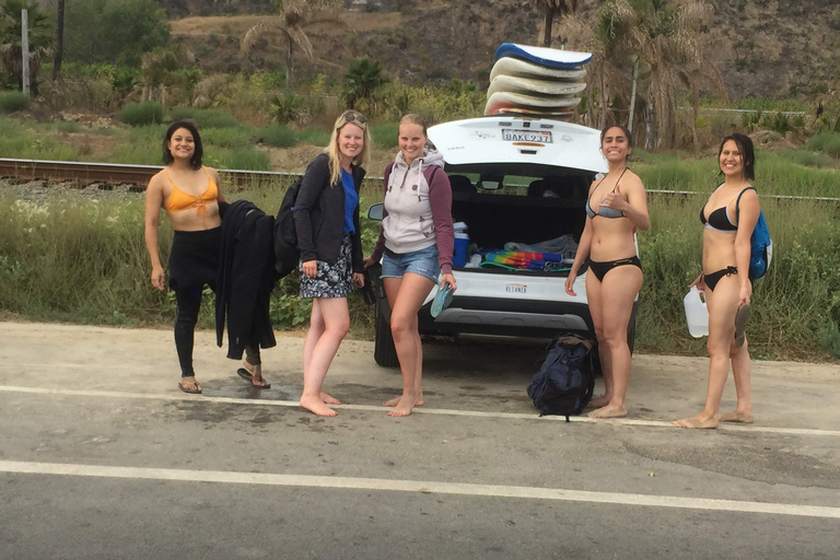 Clases de Surf Santa Barbara o Surf y Yoga Santa BarbaraClase de Surf y Yoga Experiencia Local Santa Barbara