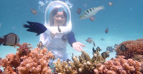 Boracay: Helmet Diving Experience with Photos and Videos