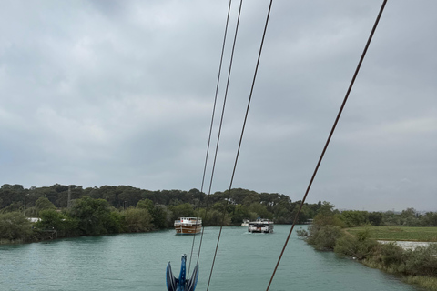 Manavgat Boat & Bazaar Tour from Alanya, Side, Antalya From Alanya,Side: Manavgat River Boat Trip with Waterfall V