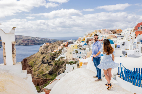 Oia: Privat fotosession med en professionell fotografGRUNDLÄGGANDE FOTOGRAFERING