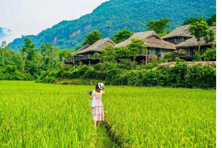 Incredible Mai Chau - Puluong - Ninh Binh: 3 Days, 2 NightsShare a dormitory in Pu Luong and a private room in Tam Coc