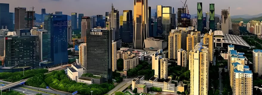 ShenZhen : L'immeuble le plus haut avec un repas de luxe au dernier étage