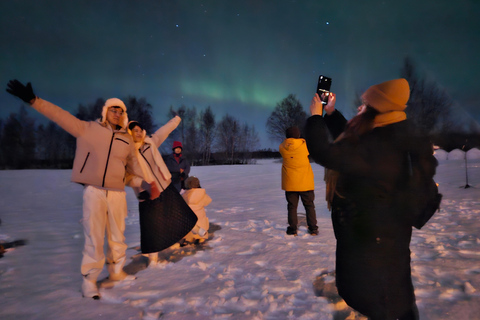 روفانييمي: مطاردة الشفق القطبي الشمالي مع خدمة التوصيل من الفندق