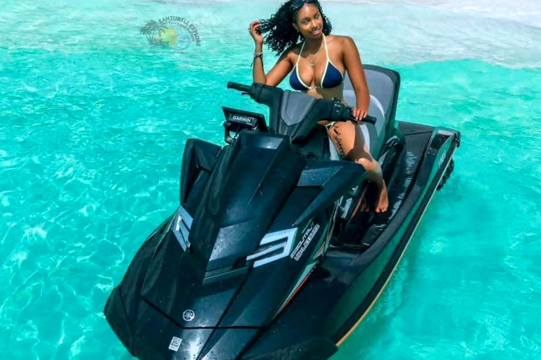 Nungwi/Kendwa: Jet Ski Adventure with Drone Footages Jet ski ride Without Drone Footage (Pickup Included)