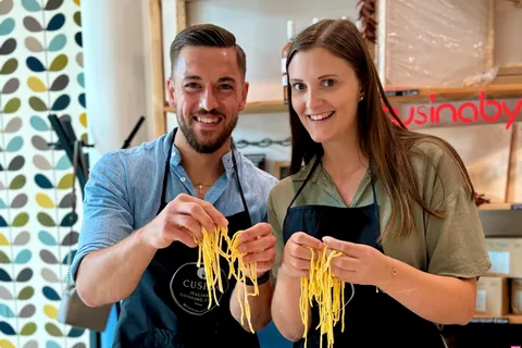 Lazise: Corso di cucina di pasta fresca con pasto e vino