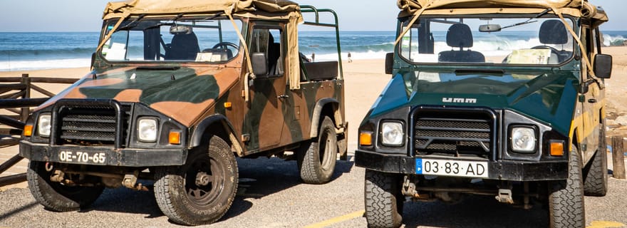 Sintra : Circuit en Jeep, palais de Pena et côte 8 heures