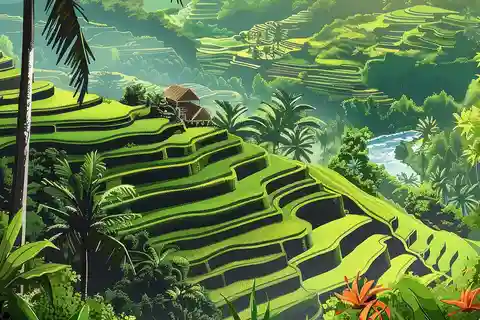 Ubud : Monkey Forest, Rice Terrace, Waterfall / Private Tour