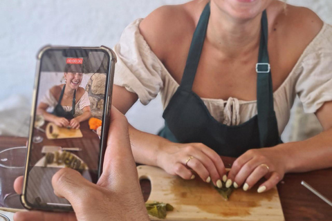 Rhodes: 1952 Farmhouse Cooking & Lunch with Unlimited Wine Rhodes: Cooking Class & Lunch at a traditional Farmhouse