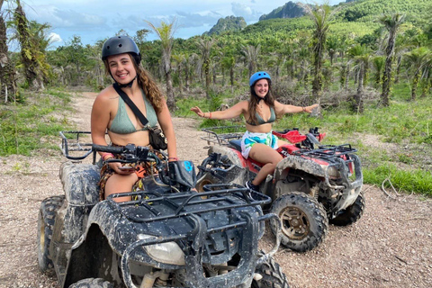 Krabi: Kajakpaddling vid Ao Thalane med ATV-ridning