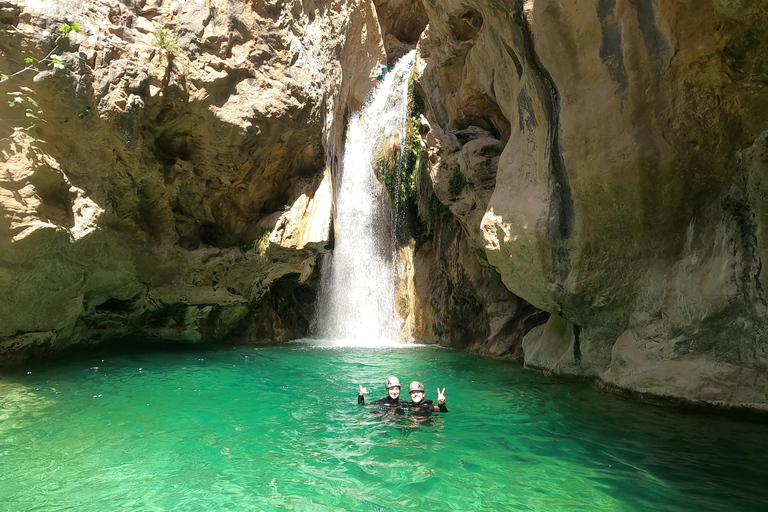 Río Verde, Almuñécar, Granada: Canyoning com reportagem fotográfica