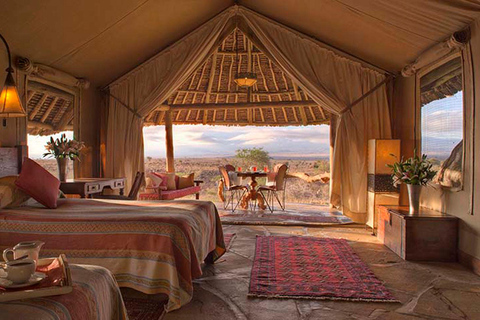 Vanuit Nairobi: 3-daagse safari door het Amboseli National Park