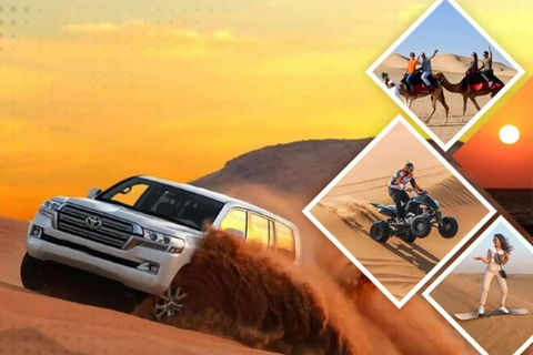 Doha: Desert Safari Experience – Quad Bike, Buggy/Camel Ride Group Tour: Desert Safari/Camel, ATV 250Cc & Hotel Transfer