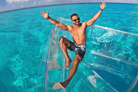 Isla Mujeres: Excursion Crystal Boat Tour at the Caribbean Isla Mujeres: Transparent Boat Tour