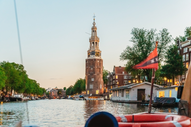 Amsterdam : croisière en soirée sur les canauxCroisière en soirée sur les canaux