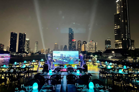 Bangkok: Royal Princess riviercruise met live muziekBangkok: Chao Phraya rivier Dinner Cruise met live muziek